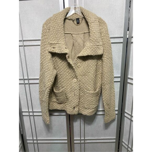 BLACK LABEL Sweater Jacket NWOT size 3 ( L/XL) - Picture 4 of 10